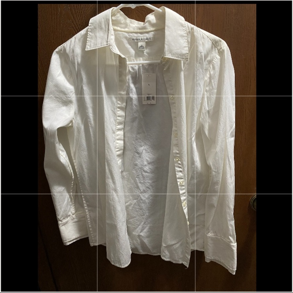 Moving sale! NEW banana republic white professional shirt